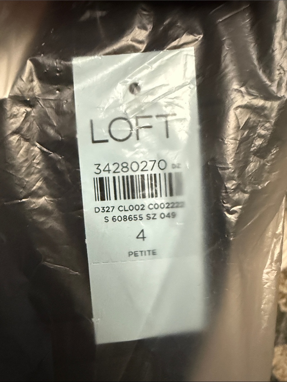 LOFT Black Cropped Riviera Slim Ankle Pants - Picture 5 of 5